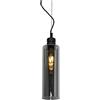 Qazqa stavelot - Lampada a sospensione Moderno - 1 luce - Ø 12 cm - Nero - Moderno - Soggiorno I Camera da letto I Sala da Pranzo I Cucina