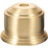 FOMIYES Base per Lampada da Tavolo in Ottone Oro, Finial Rotondo Decorativo per Lampada da Comodino, Design e Funzionante per Fissaggio Affidabile del Paralume