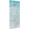 vidaXL Tenda per Porta Antinsetti multicolore 200 x 90 cm Bambù, Tenda di bambù, barriera decorativa per interni, divisorio elegante per stanze, copertura per patio in beige