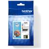Brother LC-424 LC424VAL multipack originale nero, ciano, magenta, giallo 3.000 copie