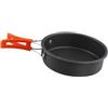 Violiica Campeggio Padella Non- Alumina Pentole Manico Pieghevole Leggero Outdoor Cooking Skillet 2-3 Persone Escursionismo Backpacking
