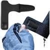 Generisch Custodie per Canna da Pesca Fodera in Elastica 2 Pezzi