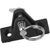 JOINPAYA Accessori per Barche in Acciaio Inossidabile Cerniera per Ponte, Kit Montaggio 2 Viti, Design Moderno e Finitura a Specchio per Canoe e Battelli da Pesca