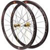 QHYRZE Set Di Ruote for Bici Da Corsa 700C Sgancio Rapido Ruote Da Bicicletta Freno A C/V Cerchio Cuscinetto Sigillato Mozzo In Carbonio Cassetta 8-11 Velocità