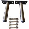 Generic Supporto per piastre per pesi da 5,1 cm, supporto per accessori Power Rack, supporto per squat o bilanciere, organizer da palestra