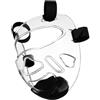 GOOHOCHY Casco Protettivo che Protegge Viso per Taekwondo e Karate in Plastica Temprata, Parafacciale Rimovibile senza Ostacolare L'udito, per Allenamento