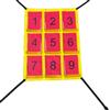 Générique Strike Zone Target, Grids Catching Practice Target, 27,17 x 20 in Professional Training Equipment, Portable Pitcher Accuracy for Ground Practicing, Skill Development