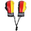 HEANUJJ Mini Guantoni da Boxe in Pvc e Cotone per Auto Lavorazione Fine, Stile Patriottico, Decorazione Versatile per Eventi Festivi, 1 Paio di Accessori per Appenderli
