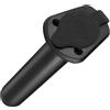 Toyvian Portacanne da Pesca per Kayak e Canoa con Tappo , Supporto in Plastica Leggero da 20mm per Canna Singola, Porta Canne da Antiscivolo per Acque