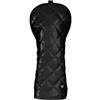 Glove It Coprimazza ibrido trapuntato nero | realizzato a mano resistente allo sbiadimento | quadrante regolabile 2 3 4 5 6 7 | misura universale | resistente all'acqua | fodera in morbido peluche