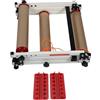 Spryflower HS Q005 Roller Riding, attrezzatura per l'ing, perni conici simmetrici per una sensazione di guida reale, staffa per ruota anteriore per 16 29 pollici, ciclismo indoor