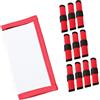 JAMIEKA 10pcs Canna Da Pesca Copertura e Trasparente Baits Sacchetto di Immagazzinaggio Anti Graffio Protettiva Attrezzatura Accessori Da Pesca Attrezz
