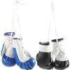 GATHINESS 2 Paia Guantoni da Boxe Pendenti in Pvc Fatti a Mano, Decorazione alla Moda Multifunzionale per Portachiavi Auto e Uso Quotidiano, Accessorio per Appassionati di Boxe