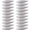Generic XILILHC 20pcs Maschere di Metallo Pesca Jigging Lure 7g 10g 15g 20g 30g Spinnerbait Whopper Minnow Ice Fish Bass Tonno Esche Pesca d'Acqua Salata