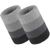 Generic Manicotti da polso anti-sudore, in tessuto elasticizzato confortevole, per allenamenti ad alta intensità, escursionismo, unisex, in nylon