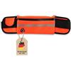 Empire Athletics EmpireAthletics Marsupio Neoprene 70-100cm per tutti Smartphone con Taschino, Buco per Cuffie e Chiusura a Clip - Palestra Jogging Borsa Sport con Cintura Tracolla da Corsa Cinturino in ARANCIONE