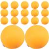 HOLIDYOYO Palline Pingpong per Macchina Allenamento Tavolo Tennis in Plastica ABS Gialle 60 Pezzi Ideali per Sessioni di Allenamento