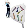 Générique Custodia di Putter tipo - coperture magnetiche impermeabili per teste di club di golf, da golf portatili, protezione testa con ricamo per uomini e donne golfisti