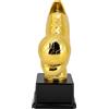 Generic Trofeo Replica Splendida da Calcio Premio per la Collezione di di Calcio, Regalo in Plastica da 23 Cm (A Altezza 23 cm / 9,1 Pollici)