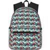 Tamiger Zaino da viaggio con stampa di paesaggi di montagna unisex leggero casual comodo zaino quotidiano lavoro viaggio escursionismo pendolarismo