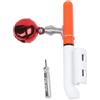 Tufgo Allarme elettronico per canna da pesca notturna, impermeabile, sensore LED per pesca alla carpa, luccio, pesca in mare, 100 mm (rosso)