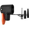 Caswynlife Adattatore per ugello di gonfiaggio per pompa per bicicletta, compatibile con tubo dell'aria di diametro interno da 4-5 mm, testa di gonfiaggio rapida per pneumatici da ciclismo (1 pezzo)