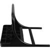 JEWEDECO Supporto Installazione Motore Nailon in a e r Kayak Nero Fuoribordo Resistente Danni e Usura Facile Canoa Fiumi e Oceani