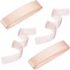 SHINEOFI 4 Pezzi Nastri Elastici Rosa per Scarpe da Balletto e Punta, Nastri in Raso Senza Cuciture, Elastici Adattabili per Prove di Danza e Spettacoli Teatrali