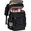 CAZSTYK Spazioso zaino termico per riunioni di famiglia con separazione di cibi freddi e caldi e anti perdite scomparto principale doppio scomparto frigorifero