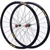 QHYRZE Set Di Ruote for Bici Da Corsa 700C 30Mm Cerchio A Doppia Parete Ruota for Bicicletta Con Freno A V Sgancio Rapido Mozzo Con Cuscinetti Sigillati for Cassetta 8/9/10/11 Velocità