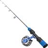NexRen Canna da pesca telescopica in carbonio con manico corto per mulinelli a piede alto, tre punte intercambiabili, attrezzatura da pesca invernale nera e leggera, 46 grammi, palo portatile da 32 a 57 cm