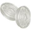 WESIEVYA 2 Tappi Antiscivolo in Gomma per Barra per Trazioni da Porta, Accessori Sicuri e Resistenti per Allenamento Muscolare Domestico