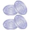 UTHCLO 4pezzi Cuscinetti in Gomma Antiscivolo per Sbarra Trazioni da Porta Pad Protettivi Resistenti e Facili da Installare per Barre Fisse Indoor