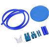 carotoe Boccagli da allenamento in silicone comodi boccagli a tubo singolo Attrezzatura da immersione Attrezzatura da viaggio Unisex per adulti Tubo di respirazione