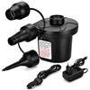 JOYHAVEN Pompa ad aria elettrica, pompa ad aria per materasso ad aria 2 in 1, pompa elettrica gonfiabile e sgonfiabile, pompa ad aria portatile con 3 ugelli per materasso, piscina, materasso ad aria, barca