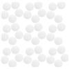 LIGIGWASH 100 Pezzi Palline da Ping Pong Bianche da 40mm in Pp Superficie Opaca e Design Senza Cuciture per Giochi di Gruppo e Intrattenimento da Carnevale