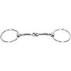 PxQuerantic Horse Mouth Bit in Acciaio Inossidabile, Snaffle Bit con Anello Mobile Antimorso per Cavalli, Bit da Addestramento per Bocca da 125 mm, Compatibile con Attrezzatura Equestre