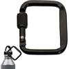 Generic Moschettone resistente, clip di fissaggio sicura per attrezzi, sistema di chiusura leggero per esterni, lega di alluminio grado da arrampicata, gancio da campeggio, escursionismo, pesca, 4,5 x 5,1 cm