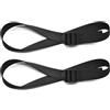 JSGHGDF 1 paio di accessori per vogatore set di cinghie di ricambio in poliestere resistente lunghezza regolabile design leggero cinghia piede macchina esercizio