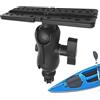 Générique Supporto per rilevatore di pesci - Montaggio per kayak, supporto robusto | per elettronica da pesca sicuro per barca, canoa, kayak, attrezzatura da pescatore, accessori sportivi