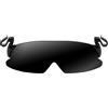 Générique Sport Clip Sunglasses, Cappello montato Eyewear, Polarized Sport Shades, protezione UV lens, per Fishing Cycling Hiking Running Golf Driving Outdoor Sports Men Women Eyewear Accessory 5.79 x 1.89