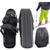 Generisch Pattini da snowboard corti invernali, pattini da sci per esterni, traspiranti, per pattinaggio, allenamento, principianti, atleti, sport invernali all'aperto