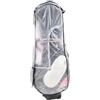 Fpbiagoq Copertura antipioggia per borsa impermeabile in PVC trasparente con apertura a cerniera per copertura completa copertura per sacca da golf sottile protezione antipioggia neve
