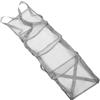 POPETPOP Sacchetto Appendibile per Palloni in Rete di Nylon Traspirante a 4 Livelli Ganci, per Conservazione Multi-sport di Basket e Pallavolo a Casa a Scuola
