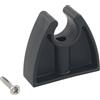 JSGHGDF Morsetti per pali leggeri per barche con design antiscivolo Yacht Light Pole Supporti Ancore Staffa di stoccaggio per yacht da pesca Barche Morsetti accessori