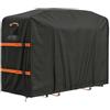 Générique Kayak Cover Shield, Impermeabile Storage Protection System, Outdoor Canoe Dust Guard Wrap, UV Resistant Oxford Fabric Seamed Build, Boat Rack Shelter Case 144,99 x 31,91 x 57,13 pollici