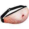 Generic Divertente Borsa Vita Addominale Con Design 3D Realistico