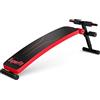 KOMFOTTEU Sit-Up, panca regolabile, panca inclinata, panca fitness con telaio in metallo fino a 200 kg, allenamento completo per palestra, casa