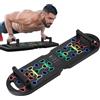 Jubepk Tavola per press up, attrezzatura per esercizi di muscolare, per esercizi di fitness sul pavimento e petto, posizionamento multi-angolo, 75 x 22 x 3 cm, ideale per uomini e donne, allenamento a