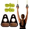 Générique Hangboard Rock Climbing, Wood Portable Fitness Equipment, Climbing Grip Trainer Board for Enthusiasts, Trainers, Donne, Men, Adulti, Athletes, Beginners, Professionali, Apartment Use
